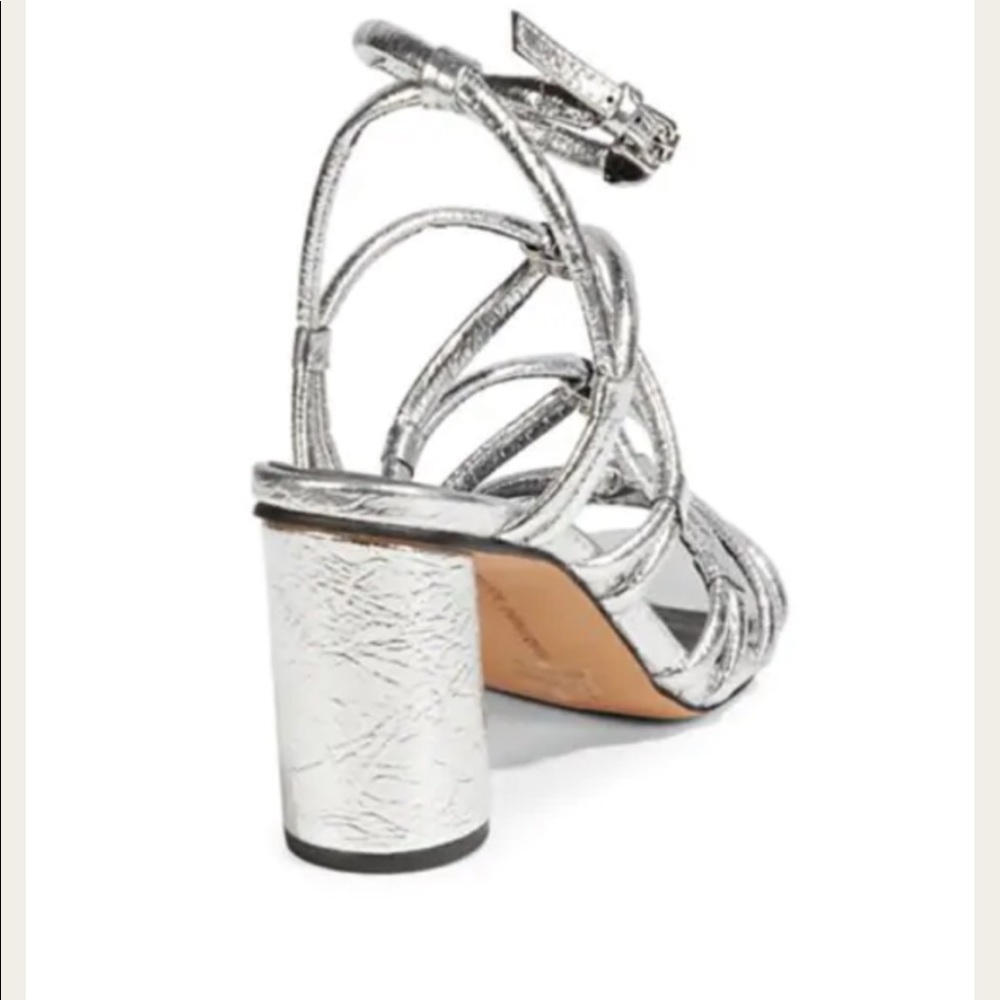 REBECCA MINKOFF
Apolline Metallic Strappy Sandals - Picture 3 of 15